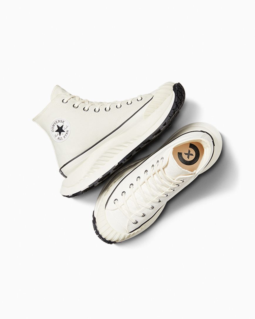 Tenisi Inalti Barbati Converse Chuck 70 AT-CX Albi Negrii | RO IAFEC741